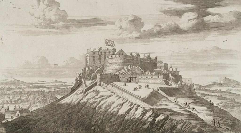 North East View of Edinburgh Castle, John Slezer, 1693